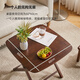 Jiayi solid wood folding table home dining table simple desk small dining table small apartment square table rental room outdoor portable table
