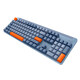 
Logitech K865 wireless mechanical keyboard Bluetooth red axis keyboard (K845 upgraded model) office games dual-mode keyboard ipad keyboard Mac full size 104 key preferred series graphite black