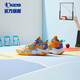 
Jordan (QIAODAN) children's shoes for summer men's basketball shoes breathable leather mesh wear-resistant shock-absorbing sports shoes-35