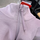 Adidas sweatshirt women's 2024 spring and autumn Z.N.E sportswear stand collar windproof jacket casual semi-zipper pullover IS3899 2XL