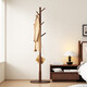 Jiayi coat rack, bedroom clothes rack, floor-standing solid wood clothes rack, office clothes rack, living room clothes drying rack