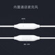 Xiaomi (MI) Xiaomi Piston Headphones Fresh Edition Black In-Ear Mobile Headphones 3.5mm Wired Headphones Universal Headset