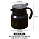 Home Easy Stewed Teapot Home Stuffed Teapot 316 Stainless Steel Tea Water Separation Large Capacity Old White Tea Teapot Insulation Kettle Black