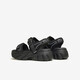 
TATA casual thick sole sandals women's shoes soft sole beach sandals summer WL701BL4 black 38