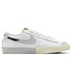 Nike NIKE sports sneakers men's replica BLAZER LOW sports shoes DZ2544-100 white black 42.5