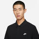 耐克（NIKE）Club 男子商务翻领短袖T恤休闲简约针织上衣百搭透气运动POLO衫 FN3895-010 M