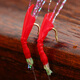 
Hurricane Bionic Shrimp Skin Skewer Hook and White Strip Fishing Set Sequin Luya Sea Fishing Bad Pills World Hook Skewer Fishing Lucky Lucky No. 6 Shrimp Skewer Hook 6 Hook Version 5 Payment + 10g Lead 5 Pieces