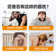 Li Ning sports headband men and women headband sweat-absorbent anti-perspirant belt tie hair strap running basketball headband forehead turban wear sweat-guiding belt