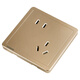 Siemens (Siemens) Switch Socket 10A geneigte Fünf-Loch-Socket-Panel Zhidian Riyaojin 5UB14183NC032P