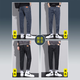 Xiao Xueling Black Straight Jeans Herren Sommermodemarke Jungen neun-Punkte-Kegel American Retro Casual Hosen Männer 6621 Black 31