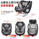 Ledibaby Ledi child safety seat car with 0-4-12 years old two-way installation isofix hard interface baby infant child seat car small gray gray
