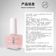 CandyMoyo healthy non-toxic nail polish no-bake quick-drying nail polish water-based non-tearable long-lasting hand and foot manicure nude color pearl essence nail base oil