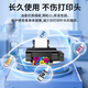 EPSON EPSON EPSON 672 Original Ink L360L310383L405L380L301L1300 Drucker Tintenpatrone Original T6721-4 Tinte [Ein Satz von vier Farben]