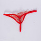 Erwachsene Produkte Neue Lace Herren Perspektive Sex T-förmige Unterwäsche Sexy Mesh U-Bag Tanga Erwachsene Sexprodukte Rot alle Größe