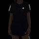 Adidas Ropa para mujeres de manga corta 2025 Summer Nuevo entrenamiento Fitness Running Sportswear cómodo transpirable Camiseta media manga de cuello JF1477 Negro S