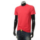 Armani/Axe Color sólido para hombres Camiseta de cuello redondo de manga corta simple