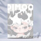 定制泡泡玛特数字油画dimoo2024新款手工diy填色静心解压手绘油彩 YG1098昼 30*40cm实木内框高清画布不伤