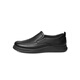 Red Dragonfly Left Mes Casual Leather Zapatos 2025 Zapatos casuales de mediana edad para hombres de primavera WTA15124 Negro 42