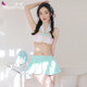 Qingchengniao (Qingchengniao) Qingcheng Bird Feimu sexy Unterwäsche Sexy Campus Stil JK Uniformanzug kleiner Brust heißer Mitternachts -Charm Passion 6913 Pure Elementary School Schwester [Anzug + schwarze Strümpfe