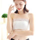 Women's tube top bra, sexy lace sports shoulderless suspender wrap, anti-exposure lace, white, one size fits all, suitable for 80-120 Jin Jin equals 0.5 kg