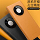 Qieli Suitable for Huawei mate40pro mobile phone case mate40/40EPro protective cover layer cowhide cover smart window flip full-pack anti-fall leather case for men and women Mate40Pro/E Pro Napa cowhide [Summer Populus euphratica]