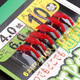 
Hurricane Bionic Shrimp Skin Skewer Hook and White Strip Fishing Set Sequin Luya Sea Fishing Bad Pills World Hook Skewer Fishing Lucky Lucky No. 6 Shrimp Skewer Hook 6 Hook Version 5 Payment + 10g Lead 5 Pieces