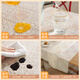 Table cloth waterproof, oil-proof, no washing and anti-scalding tea table cloth cover dining table mat pvc rectangular plastic table cloth sense FR653 pearlescent-Begonia 60*120cm