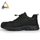 Jingtu Labor Protection Zapatos para hombres Aislamiento de hombres de 10 kV Anti-shing y anti-Punteos Trabajo de seguridad transpirable Zapatos electricistas 0216KV-J 41