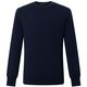 CAMICISSIMA Warm Spring and Summer Men's Warm Wool Sweater Navy Round Neck Pullover Navy XL 54