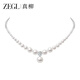 ZEGL broken silver imitation pearl necklace women's jewelry pendant clavicle chain autumn and winter new style birthday gift for best friend