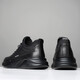 GENAI New Genuine Leather Sports Shoes Men's Casual Shoes Casual Leather Shoes Men's Business Shoes Heightening Shoes Trendy Shoes Men's Shoes Black Genuine Leather + Elastic Mouth Four Seasons Trendy Shoes 40 (250mm)