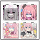 Goto Ichiri Lonely Rock Custom Portable Small Mirror Two-dimensional Animation Goto Ichiri Mini Folding Makeup NC Goto Ichiri C15051 Square