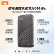 西部数据（WD）移动硬盘固态PSSD type-c接口  小贝壳 手机直连笔记本外接 My Passport随行 珊瑚红1050MB/s 2TB