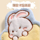 Darunyi hanging hand towel, absorbent, quick-drying, thickened and cute, kitchen and bathroom hand rag, starry sky rabbit blue
