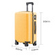 Xiaomi (MI) Suitcase Youth Edition 20-inch Men's and Women's Suitcase Universal Wheel Boarding Case Password Box Lightweight and Portable Business Travel Trolley Case Bag 20-inch Yellow