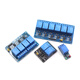 12348路5v12v24v继电器模块带光耦隔离 低电平 3.3v5v12v控制信号 2路5V