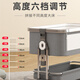 Aluminum Alloy Crib Removable Splicing Large Bed Folding Multi-function Newborn Baby Diaper Table Cradle Baby Bed 2 [Promotional Model - Steel Pipe - Ordinary Pad] Gray + Memory