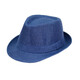 Nozhi süßer kleiner Kremphut mittleren Alters und älterer Männer Jazz Hut Britischer Stil Gentleman's Hut Solid Color Bühne Performance Hut Nm676 Brauner Durchschnittsdockumfang 58 cm
