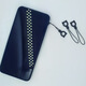 Mobile phone case anti-fall lanyard mobile phone halter neck rope anti-loss artifact mobile phone pendant finger ring hanger lanyard black finger ring buckle - 5 packages