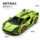 Lamborghini zusammengebautes Bausteinspielzeug, ferngesteuerter Rennsportwagen, Junge, hoher Schwierigkeitsgrad, mechanisches Set, Automodell, McLaren P1, ferngesteuerte Version, 3893 Partikel, kompatibel mit Lego-Baustein-Rennen