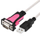 力特（Z-TEK）USB2.0转rs232c串口线db9针ztek转接线公头工业级com转换器连接调试线原装FTDI芯片支持win11 ZE698【FTDI进口芯片】5米