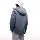 
Jack Jones (JACK/JONES) Spring Men's Cotton Clothes Fashionable All-Match Drawstring Adjustable Hooded Personalized Cotton Clothes Warm Jacket Men's Clothes E42 Fantasy Blue M 175