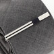 RORONOA Silver Men's Tie Clip Formal Business Suit Professional Simple Fashion Tie Clip Custom Lavalier Trendy