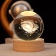 Tatanice Crystal Ball Ornement Desktop Night Light Galaxy Glass Ball Children's Blowing Toys Boys and Girls Open Student Day Cadeaux