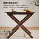 Jiayi solid wood folding table home dining table simple desk small dining table small apartment square table rental room outdoor portable table