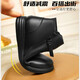 Fuguiniao Winter Short Boots Женские снежные ботинки искренние кожаные овчины мех интегрированные средние и пожилые туфли с матерью хлопчатобу