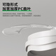 Daguanyuan (DGY) ventilateur lampe de chambre légère Nouveau style invisible, Modern Nordic Master Chadow Room Fan Lampe intégrée 687o Modèle de plafond 48 pouces-wuji dimage-48W-Full Spectre