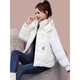 Yanlifen (yanlifen) short down cotton jacket for women 2025 winter new coat cotton jacket plus velvet thickening loose style overcoming women's khaki L recommended 105-125 Jin Jin equals 0.5 kg