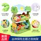 FANTASY FIELDS BY TEAMSN 木制家具书架绘本架 玩具架 可伸缩床整理柜 储物家具丛林系列 二层收纳架TD-12242AR