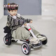 Mama und Papa ohne Installation des Kinderkart-Kart-Allrad-Elektroautos 1-8 Jahre können Baby-Geburtstagsgeschenke gefaltet werden können verlängert werden
